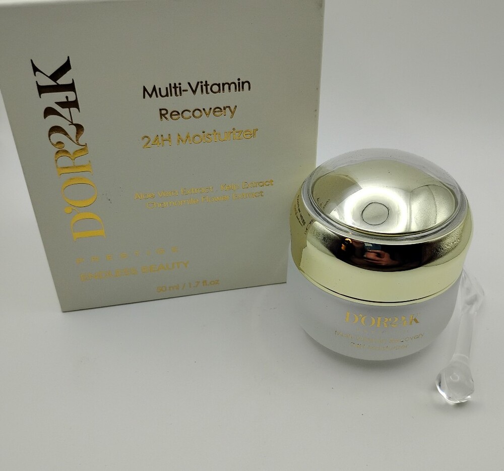 D'or24K Multi-Vitamin Recovery 24H Moisturizer Luxury Skincare BNIB
